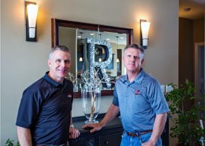 Ted and Jerry Ramm with Ramm Construction an Omaha Custom Home Builder